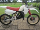 1995 Yamaha Virago 535cc and Yamaha YZ125 motorcross in the classic section