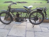 1920 FN 285cc Shaft drive motorcycle  Barn find 