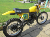 1977 Suzuki RM250 Moto Cross Scrambler Restored