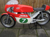 1973 Jawa 250cc Watercooled Banana Framed racing machine