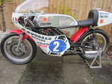 1974 Charlie Williams Maxton Yamaha 350cc TT Rep machine