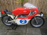 1972 Jawa 350cc Twin two stroke racing big 4 LDS front brake