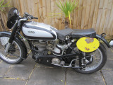 1947 Norton Plunger Manx 500c Milano Taranto machine