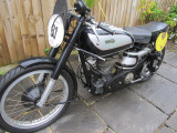1947 Norton Plunger Manx 500c Milano Taranto machine
