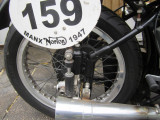 1947 Norton Plunger Manx 500c Milano Taranto machine