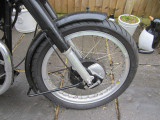 1947 Norton Plunger Manx 500c Milano Taranto machine