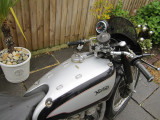 1947 Norton Plunger Manx 500c Milano Taranto machine