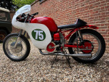 Moto Guzzi 250cc OHC Albatros racing machine
