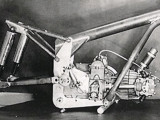 Moto Guzzi 250cc OHC Albatros racing machine