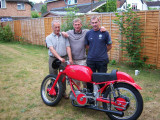 Moto Guzzi 250cc OHC Albatros racing machine