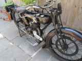 1924 Raleigh 2 3/4 Hp belt drive machine