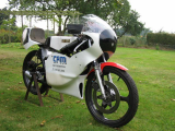 1980 Yamaha TZ125G Classic  racing Motorcycle Bike