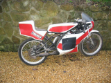 1980 Yamaha TZ125G Classic  racing Motorcycle Bike