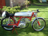 1963 Honda CR110 50cc Classic  racing Motorcycle Bike