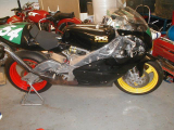 1992 Yamaha TZ250B Classic  racing Motorcycle Bike