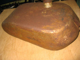 31) Norton petrol tank