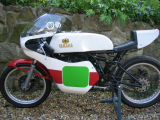 1977 Yamaha TZ350D Classic  racing Motorcycle Bike
