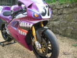 1994 EX Team RUMI rc45 750 WSB Classic  racing Motorcycle Bike