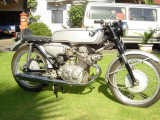 1963 Honda Cr93 Street 125 Classic  racing Motorcycle Bike