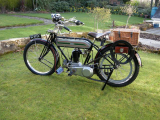 1919 Triumph Vintage Motorcycle Model P