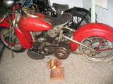 41) 1939 Harley Davidson V twin