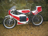 1980 Yamaha TZ125G Classic  racing Motorcycle Bike