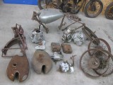 A collection of Norton parts