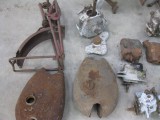 A collection of Norton parts