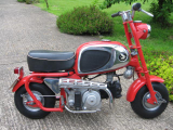 1963 Honda CZ100 50cc monkey bike