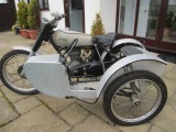 1950 Norton 500cc trials outfit