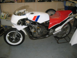 1983 Ex Boet Van Dulman RGB500 Classic  racing Motorcycle Bike